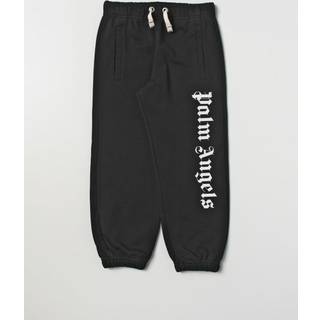 Palm Angels Kids Logo cotton jersey sweatpants - black - Y 8