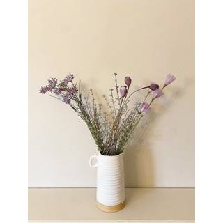 Set Of 6 Faux Wild Flower Stems