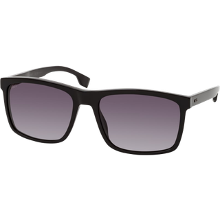 Hugo Boss Mand BOSS 1036/S 807/9O Solbriller Acetat Sort Grå Firkantet Skygge