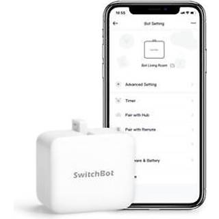 SwitchBot Bot Robotic button pusher Hvid --> På fjernlager, levevering hos dig 14-07-2026
