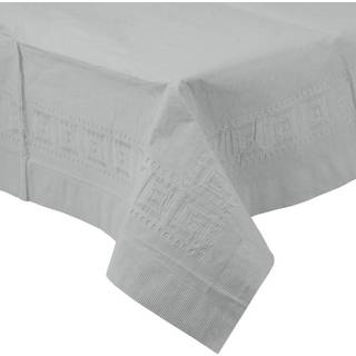 Sølv borddug 137x274 cm - Vandsikker underlag
