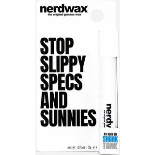 Nerdwax Brillevoks - En enkelt tube, bivoksbaseret anti-slip til briller, der holder brillerne naturligt på plads