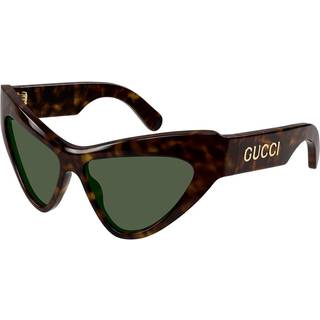 Gucci GG1294S 004 57 Solbriller Kvinder Tortoiseshell - Dark Tortoise - 57mm