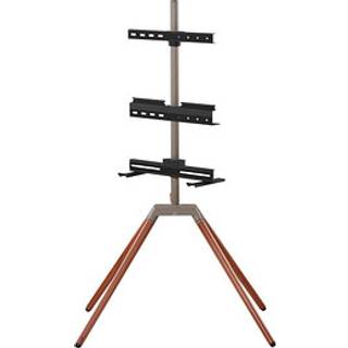 One For All Quadpod TV gulvstander | WM 7475 | Valnød | BUY & TRY | PRIS-MATCH