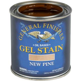 Allmänna ytor Oil Base Gel Stain 1/2 pint ny tall