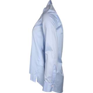Soft Luxury Shirt Blouse in light blue plain