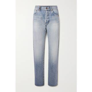 Saint Laurent High-rise straight jeans - blue - 26