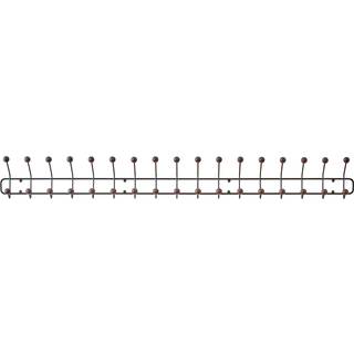 Maze Bill Horizontal Knage Ekstra Stor Sort/Brun