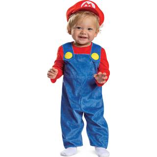 Super Mario Bros Mario Posh Infant Costume 6-12 mo