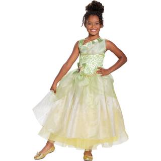 Disney Princess Tiana Deluxe Girls 'Costume Green