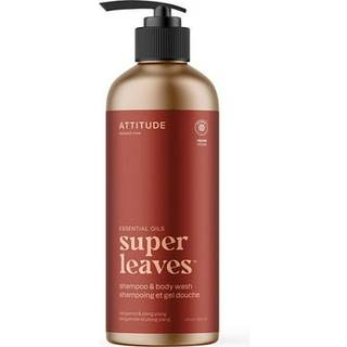 Attitude Super Leaves Bergamot & ylang-ylang Shampoo og brusegel 2-i-1 473 ml - 473 ml