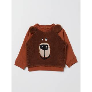 Stella McCartney Kids Baby teddy cotton jersey sweatshirt - brown - M 18