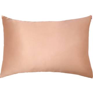 Kitsch satin pudebetr?k med lynl?s til h?r og hud bl?dere end silke pude sager King k?ling pude d?kker maskine vaskbar rynkefri glat satin pude s