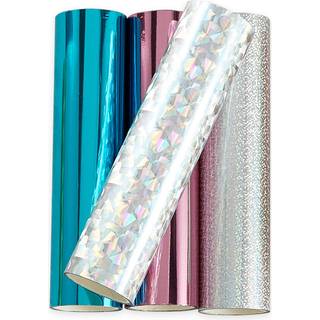 Spellbinders 4 Metallic & Holographic Variety Pack Glimmer Hot Folie Roll Multi
