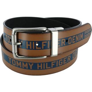 Tommy Hilfiger Vendbart b?lte til m?nd Tan/Navy Small