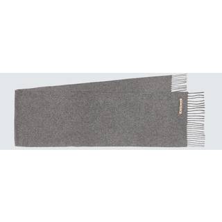 Acne Studios Fringed wool scarf - grey - One Size