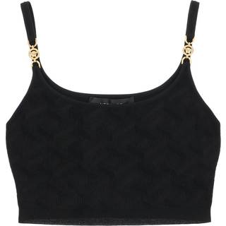 Versace La Greca Medusa &#39;95 bra top - black - L