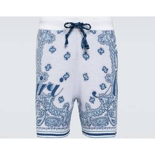 Amiri Jacquard cotton shorts - white - EU 54