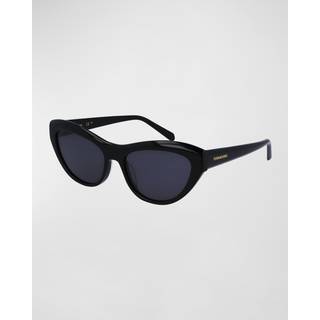 Salvatore Ferragamo SF 1103S 001 55 Solbriller Kvinder Black - Black - 55mm