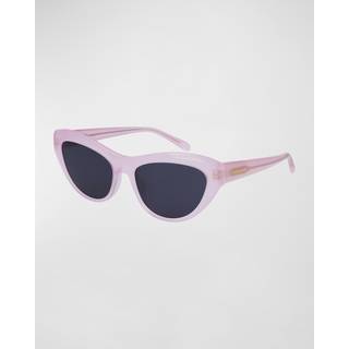 Salvatore Ferragamo SF 1103S 663 55 Solbriller Kvinder Lyserød - Opaline Pink - 55mm
