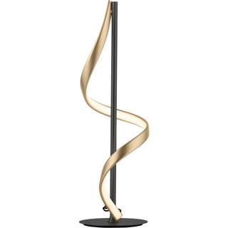 Paul Neuhaus Q-Swing bordlampe, antracit/messing