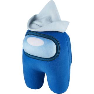 Bland oss ??Plush Buddy Blue CrewMate White Sailor Hat 8 """" Soft Doll Game P.M.I.