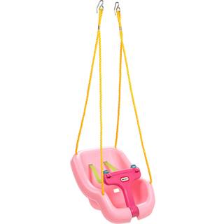 Lille tikes lun 'n sikker lyser?d sving med justerbare stropper 2-i-1 til baby og sm?b?rn i alderen 9 m?neder-4 ?r 16 """" D x 16.3 """" W x 17 """" H
