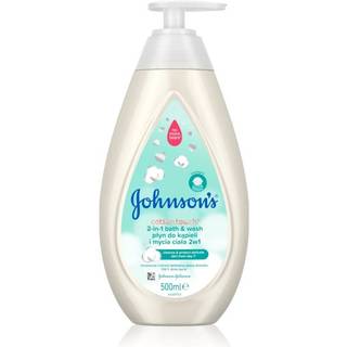 Johnson&#39;s® Cottontouch Boblebad og brusegel 2-i-1 til børn 500 ml - 500 ml