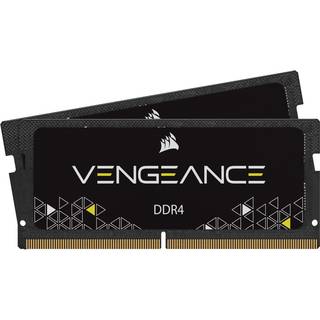 Corsair Vengeance SODIMM DDR4-2933 - 16GB - CL19 - Dual Channel (2 pcs) - Sort