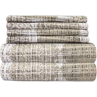 King Size Bedark - 6 Piece 1500 Supreme Collection Fin b?rstet mikrofiber Deep Pocket King Sheet Snedding - 2 Ekstra pudebetr?k Sager stor v?rdi