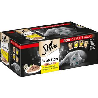 Sheba Selection i sauce med fjerkræ variation multipakke 85.87 DKK/1 kg