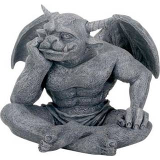 Träumender Gargoyle mit Flügel