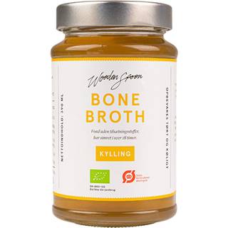 Wooden Spoon Bone Broth Kylling Fond Økologisk - 390 ml