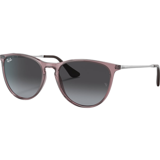 Ray - Ban Børn RJ9060S JUNIOR ERIKA 71078G Solbriller Injiceret Violet Grå Pantos Normal Skygge