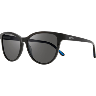 Revo RE 1101 DAPHNE Polarized 01GY 56 Solbriller Kvinder Black - Black - 56mm