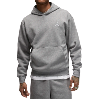 Jordan Brooklyn Fleece-pullover-hættetrøje med print til mænd - grå - XS