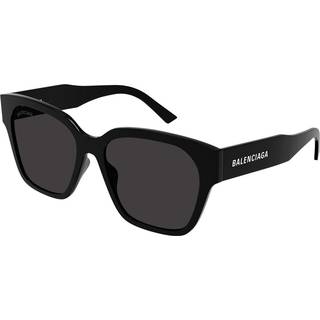 Balenciaga BB0215SA Asian Fit 001 56 Solbriller Mænd Black - Black - 56mm