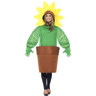 Sonnenblume im Topf Kostüm