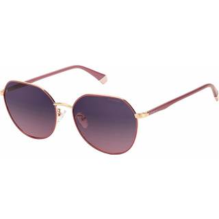 Polaroid PLD 4106/G/S Polarized YK9/XW 59 Solbriller Kvinder Lyserød - Pink Gold - 59mm