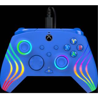 PDP Afterglow Wave - Blue - Wired Controller - Microsoft Xbox One