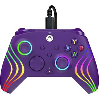 PDP Afterglow Wave - Purple - Wired Controller - Microsoft Xbox One