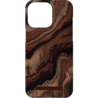 iPhone 15 Pro Max iDeal Of Sweden Fashion Case - MagSafe Kompatibel - Dark Amber Marble