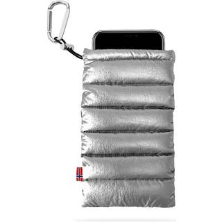 Mobile Pouch Down Silver metallic (One Size)