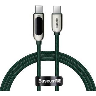 Baseus Display Cable USB-C to USB-C 100W 1m (green)
