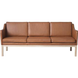 FDB Møbler L43 Mogens Koch 3 pers. sofa - Cognac