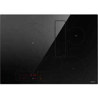 Eico Nikolatesla Fit 3z Bl/a/7 2 Kogeplade Med Indbygget Emhætte - Farve: Sort