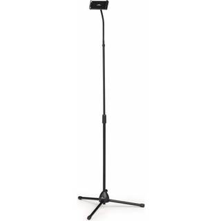 Durable tablet holder TWIST FLOOR til gulvet sort