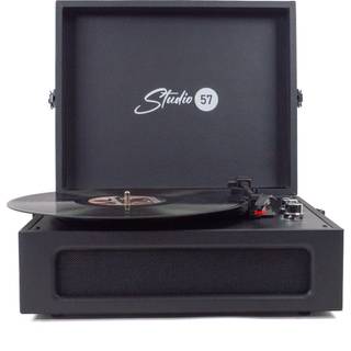 Studio 57 Groovy Pladespiller (Sort)