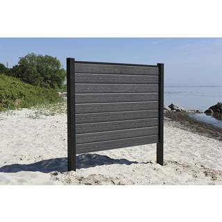 Kirkedal komposithegn sort 156 x 180 cm startsæt (På lager i butik)