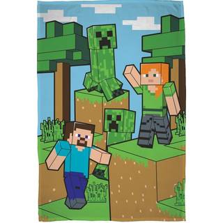 Minecraft Fleece Tæppe - Encounter - 100x150cm -> Forventet levering: 1-2 hverdage